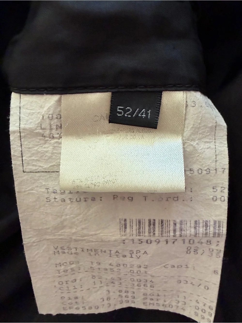 Calvin Klein Black Velvet Sport Coat
